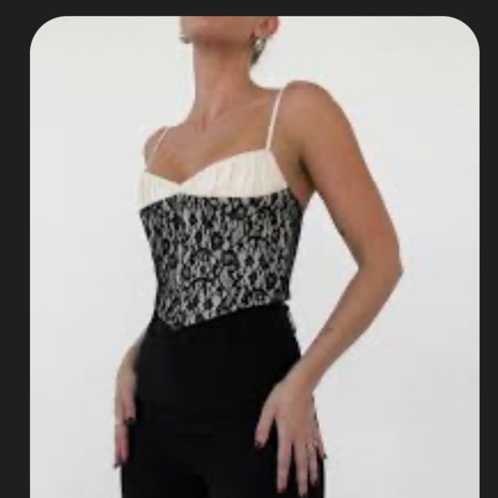 Rumored Versailles Corset - Black Lace, Size 8